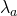 \lambda_a