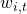 w_{i,t}