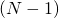(N-1)