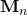\mathbf{M}_n