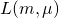 L(m,\mu)