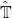\hat{\mathbb{T}}