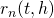 r_n(t,h)