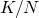 K/N