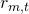 r_{m,t}