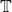 \mathbb{T}