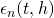 \epsilon_n(t,h)