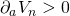 \partial_a V_n > 0