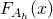 F_{A_h}(x)