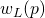 w_L(p)